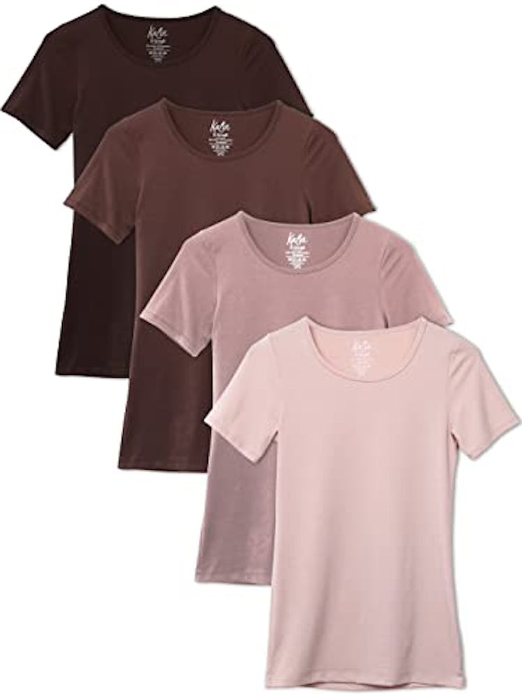  Kalon Scoop Neck T-Shirt Pack (4-Pack)