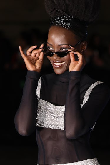 Lupita Nyong'o attends the Dolce & Gabbana 40th Anniversary Party in Milan, Italy on April 6, 2024…