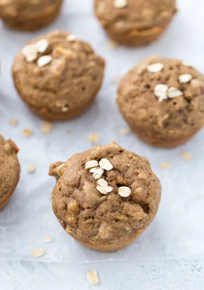 One of the best make-ahead breakfasts for busy sports mornings is banana nut muffins.