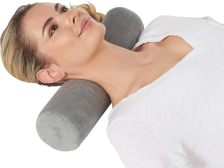Cushy Form Neck Roll Pillow (2-Pack)