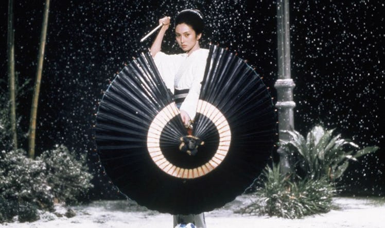 Meiko Kaji as Yuki Kashima in 'Lady Snowblood'