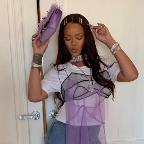 Rihanna hair clips