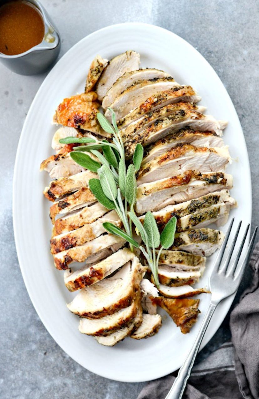 Enjoy slow cooker turkey breast as a healthy slow cooker recipe for busy weeknights