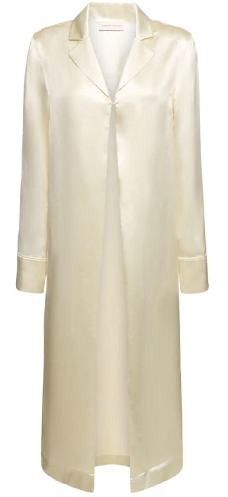 silk long coat 