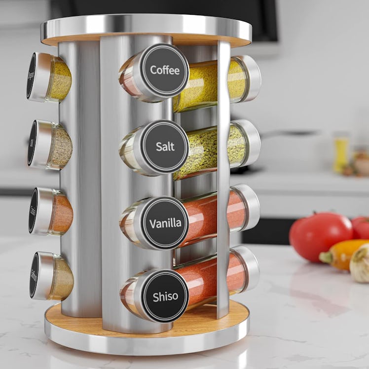 New England Stories Revolving Spice Rack