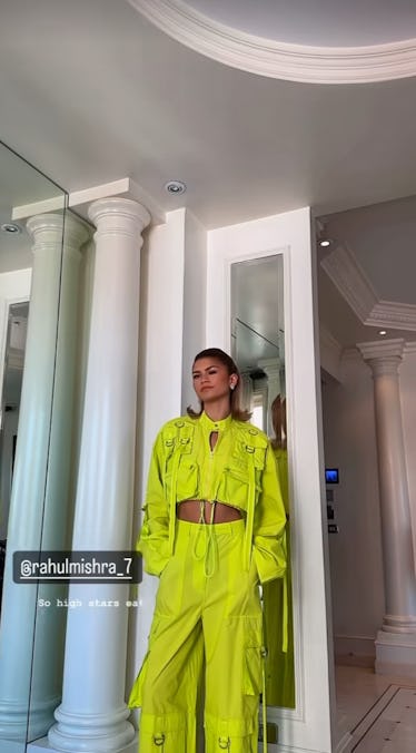 Zendaya in Rahul Mishra.