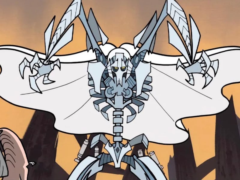 General Grievous in 'Clone Wars' (2004).