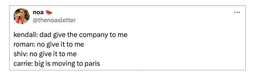 A Carrie Bradshaw meme from Sex and the City is going viral on X (formerly Twitter).