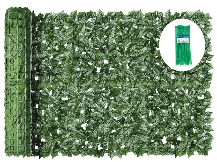 KASZOO Artificial Ivy Privacy Fence Screen