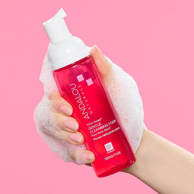 Andalou Naturals 1000 Roses Gentle Cleansing Foam