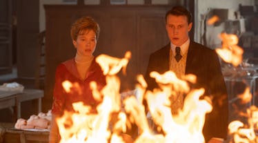 Léa Seydoux and George MacKay in 