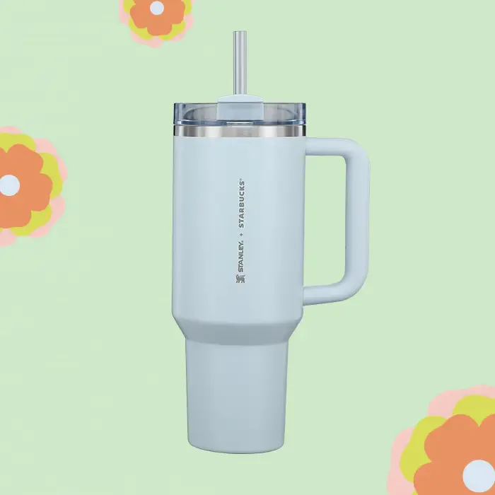 Starbucks' Sky Blue Stanley Cup Is Already A Viral Target Fave