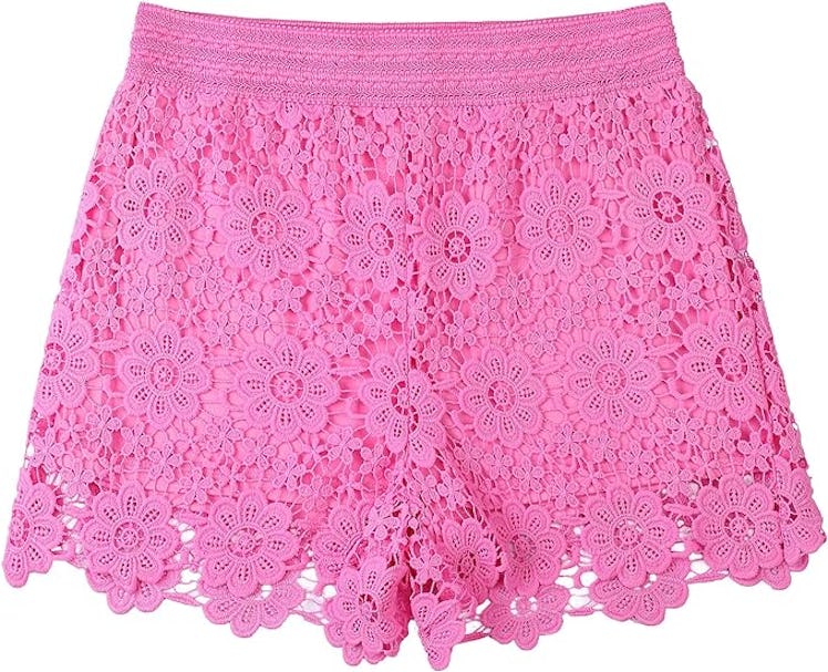 KGYA Crochet Lace Shorts