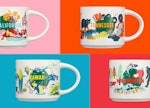 The all-new Starbucks Discovery Series collection includes mugs, cold cups, and tote bags. 