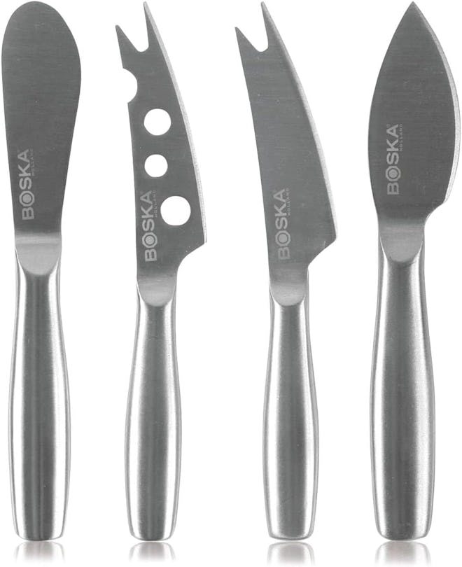 Boska Stainless Steel Cheese Knife Set (4-Piece)