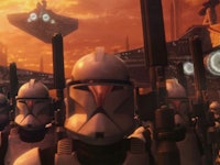 Clones in 'Attack of the Clones.'