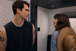 Nicholas Galitzine and Anne Hathaway in 'The Idea of You.' Photo via Prime Video