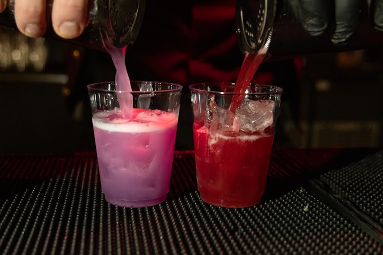 Specialty cocktails at 'Interview With The Vampire' Season 2 after-party