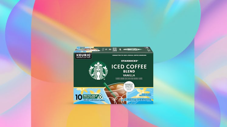Starbucks has a new iced coffee collection for at-home brewing that includes vanilla K-Cups. 