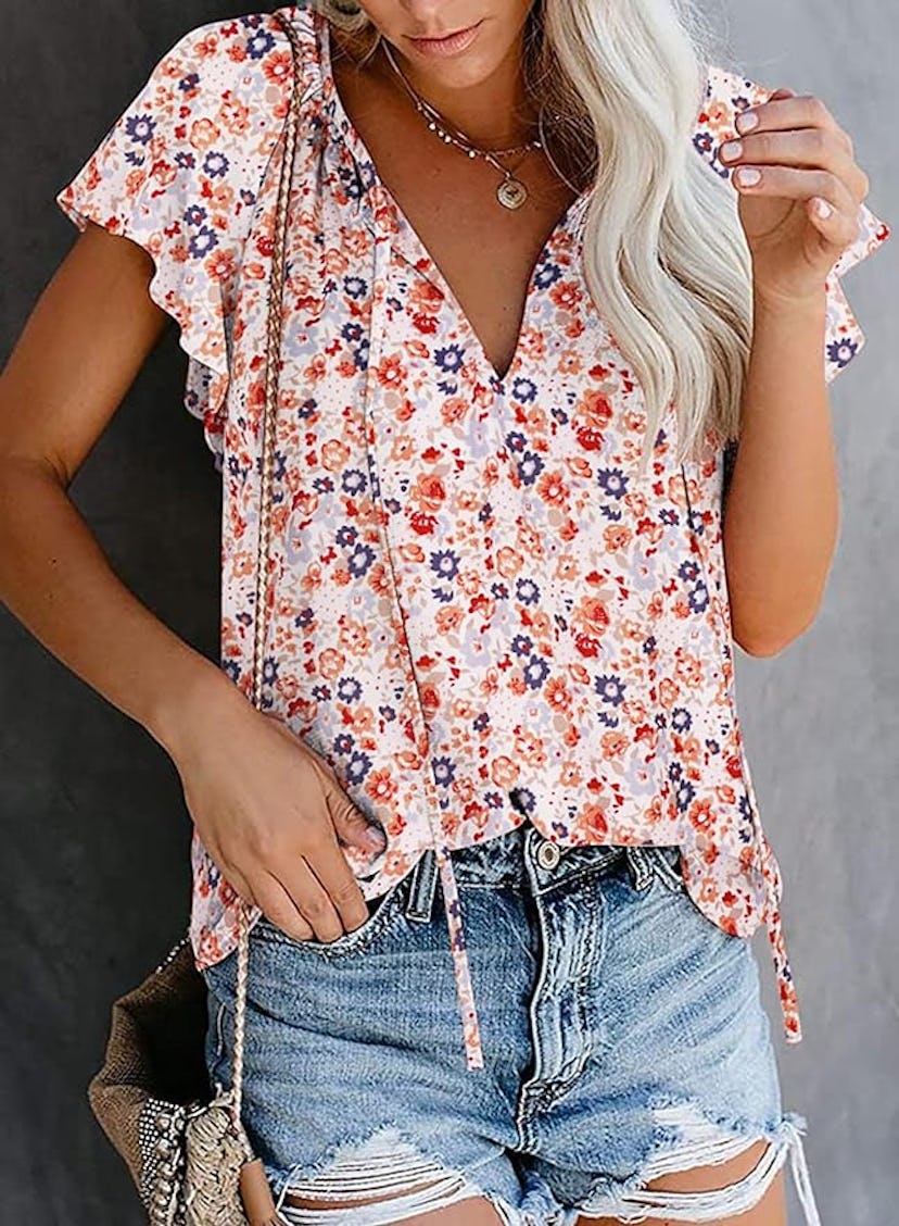 SimpleFun Women's Boho Top