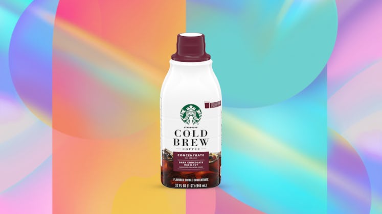 Starbucks has a new Dark Chocolate Hazelnut cold brew concentrate in their collection. 