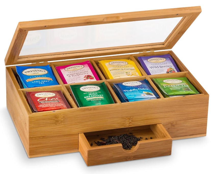 Bambüsi Tea Bag Organizer