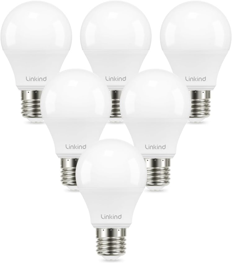 Linkind A19 3000-Kelvin Warm-White LED Light Bulbs