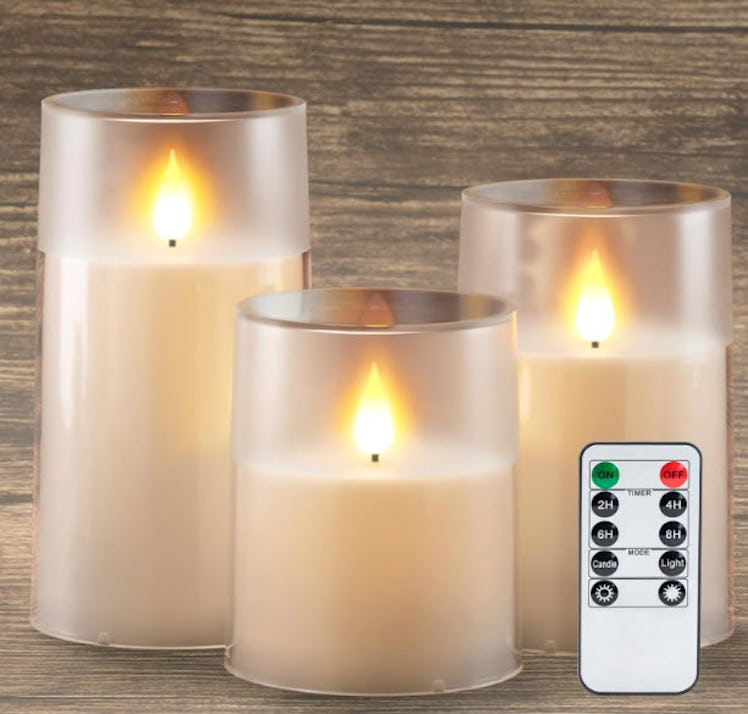 Homemory Realistic Flickering Flameless Candles