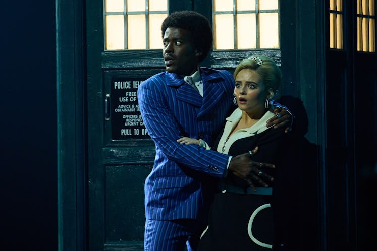 Ncuti Gatwa and Millie Gibson in the 'Doctor Who' episode 'The Devil's Chord'