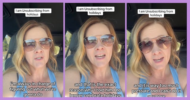 One mom is throwing her hands up when it comes to all this B.S., telling her husband that she is “un...