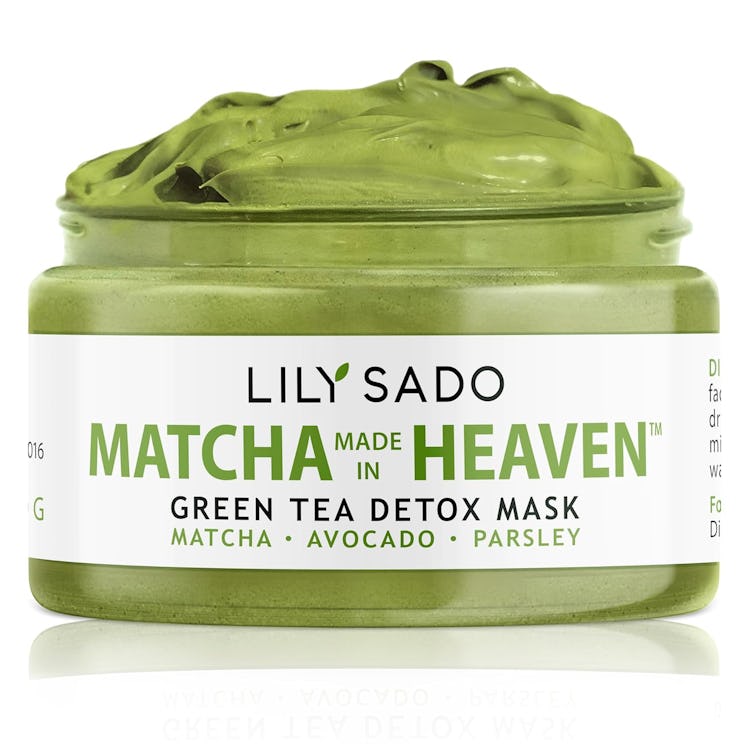 LILY SADO Green Tea Matcha & Avocado Face Mask