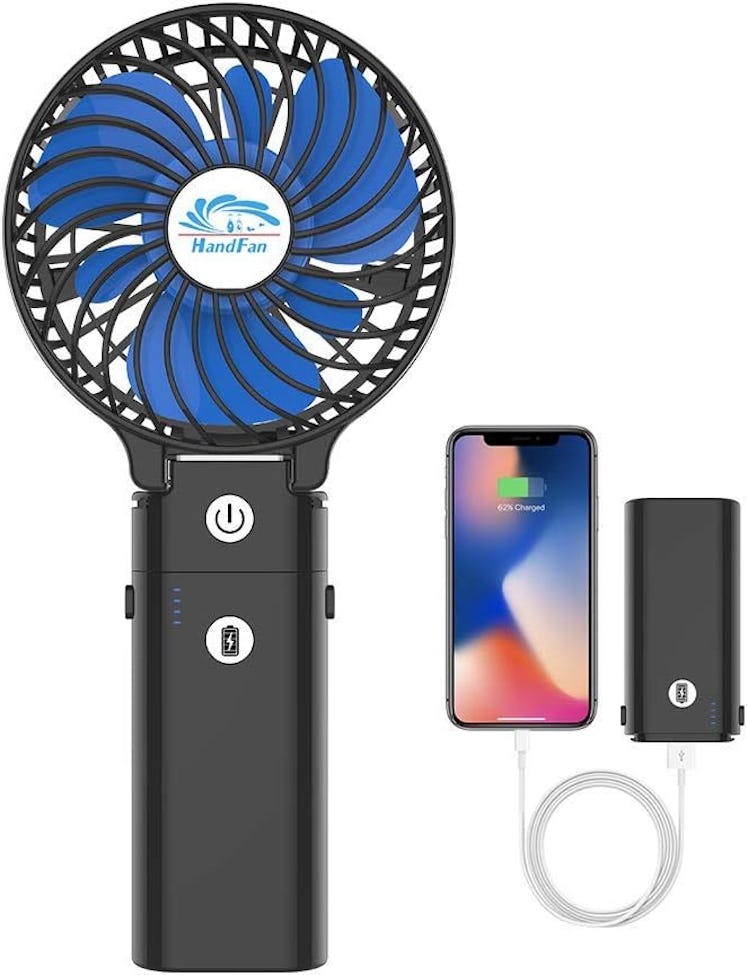 HandFan Portable Handheld Fan & Charger