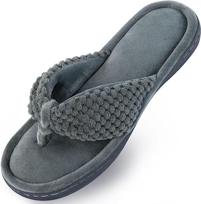 Parlovable Memory Foam Flip-Flop Slippers