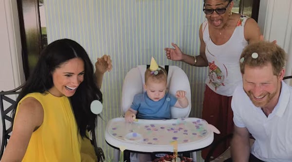 Prince Harry and Meghan Markle celebrate Archie's first birthday in footage from their documentary s...