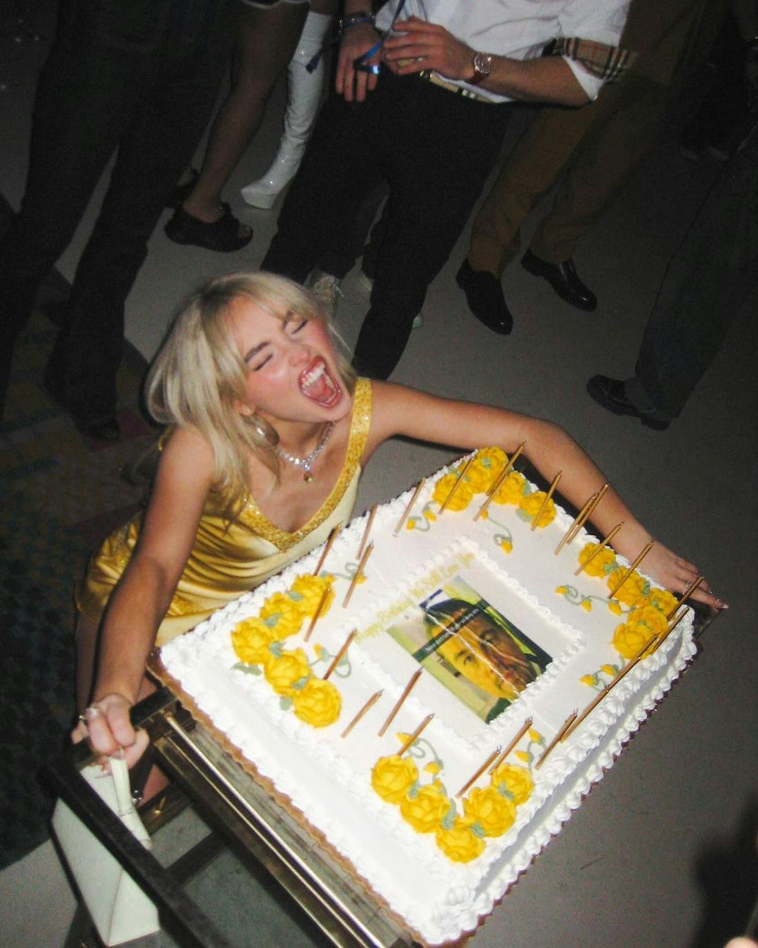 Sabrina Carpenter's 25 Birthday Yellow Dress Looks So Familiar For A Reason
