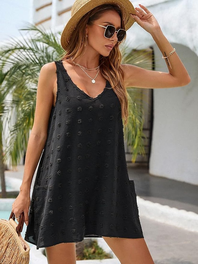 Blooming Jelly Polka Dot Tank Dress 