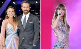 Blake Lively, Ryan Reynolds, and Taylor Swift. 