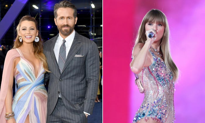 Blake Lively, Ryan Reynolds, and Taylor Swift.