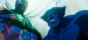 Beast (voiced by George Buza) in X-Men '97
