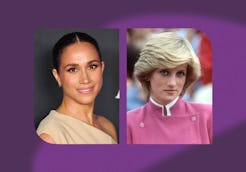 Meghan Markle, Duchess of Sussex and Princess Diana. 
