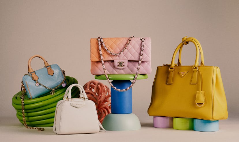 summer 2024 bags from chanel, prada, and louis vuitton
