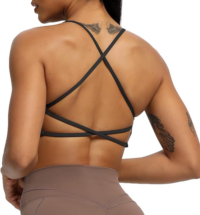 Aoxjox Backless Sports Bra