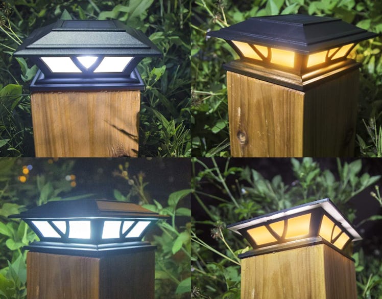 SIEDiNLAR Solar Post Lights (2-Pack)