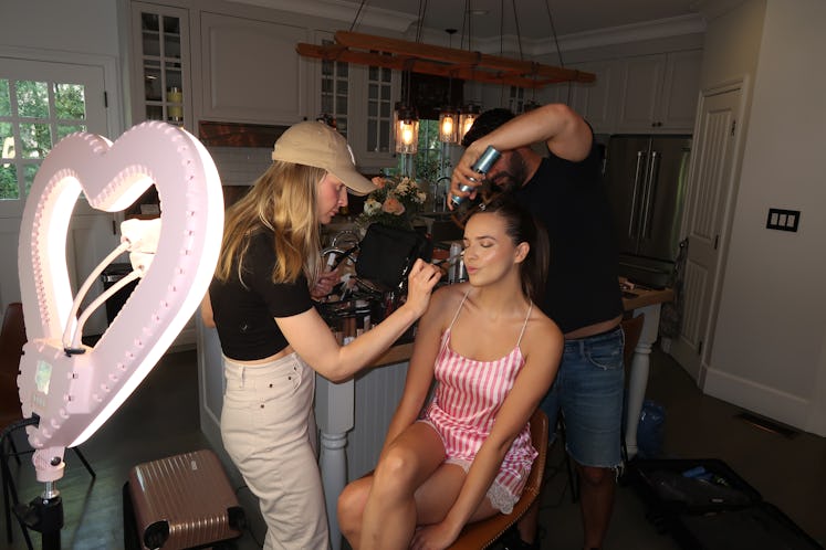Bailee Madison gets ready for the 'Pretty Little Liars' premiere. 
