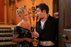 Benedict and Lady Tilley Arnold on 'Bridgerton.' Photo via Netflix