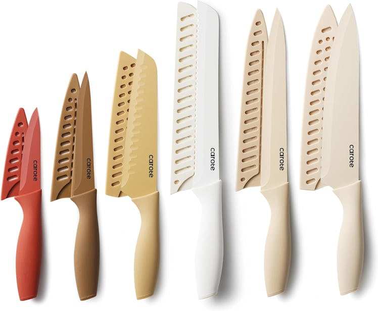 CAROTE Kitchen Knife Set (12 Pieces)