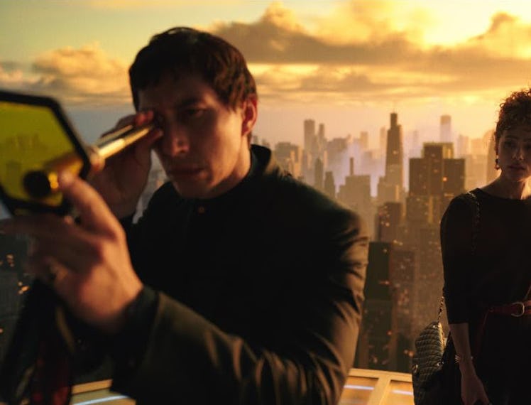 Adam Driver and Nathalie Emmanuel in 'Megalopolis'