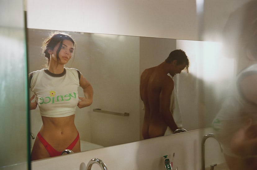 Kendall Jenner’s thong bikini in FWRD Summer 2024 campaign.