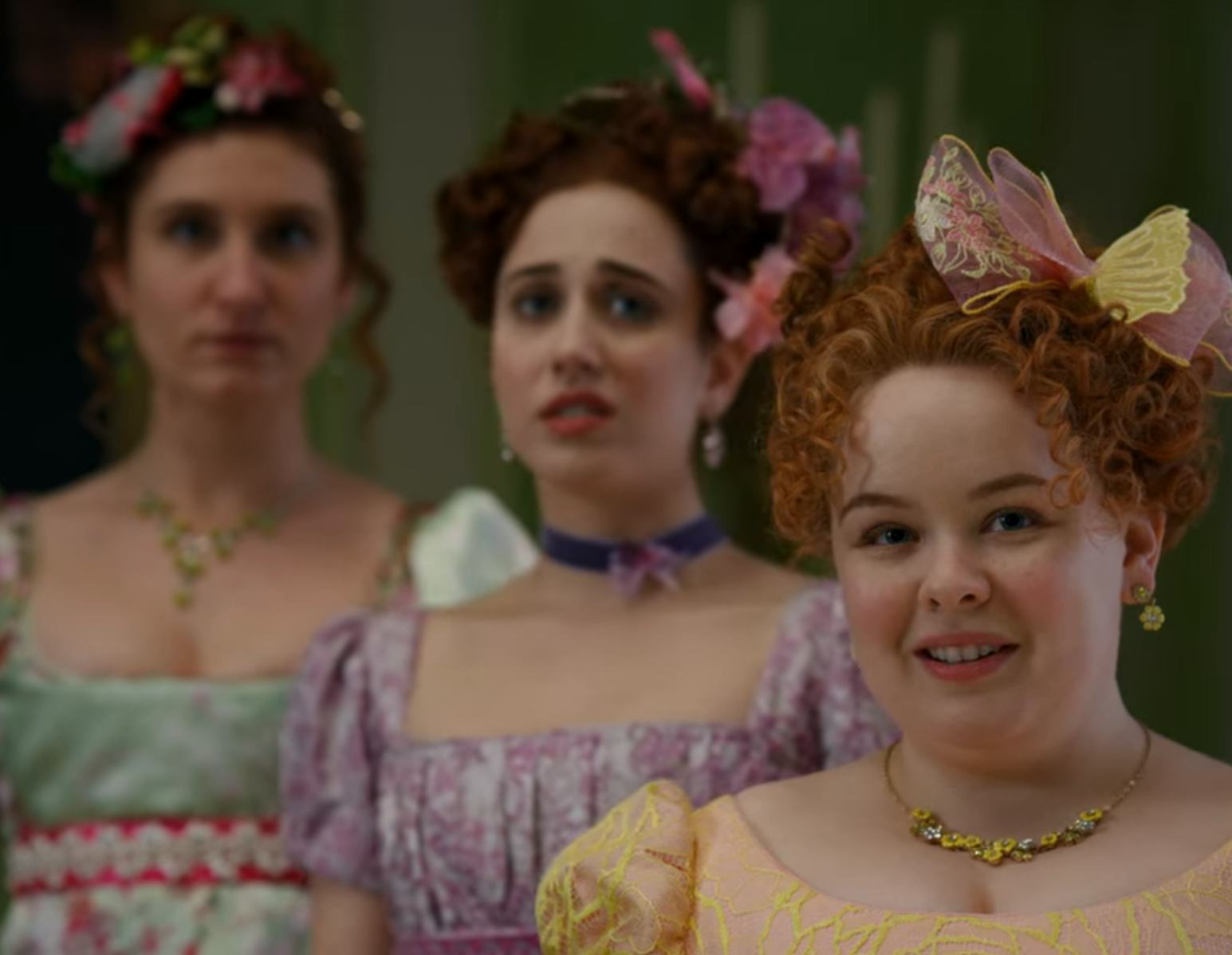 Penelope on &lsquo;Bridgerton.&rsquo; Screenshot via Netflix