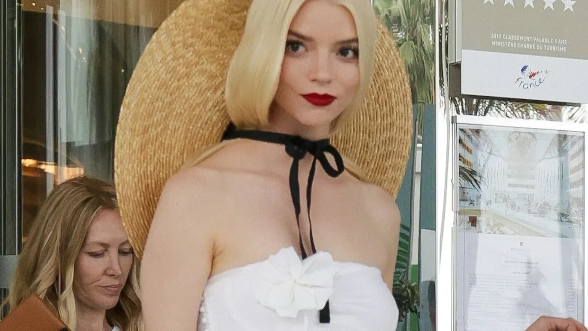 anya taylor-joy wore a sheer white maison margiela dress. Anya Taylor-Joy Wears Sheer Cape Dress to 2025 Governors Awards